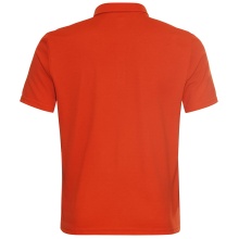 Odlo Wander-/Freizeit Polo Cardada (100% Polyester, hoher Tragekomfort) orangerot Herren